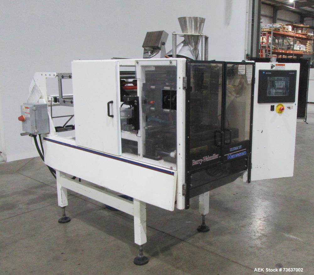 Hayssen Ultima ST VFFS Bagger with Allen Bradley PLC Controls