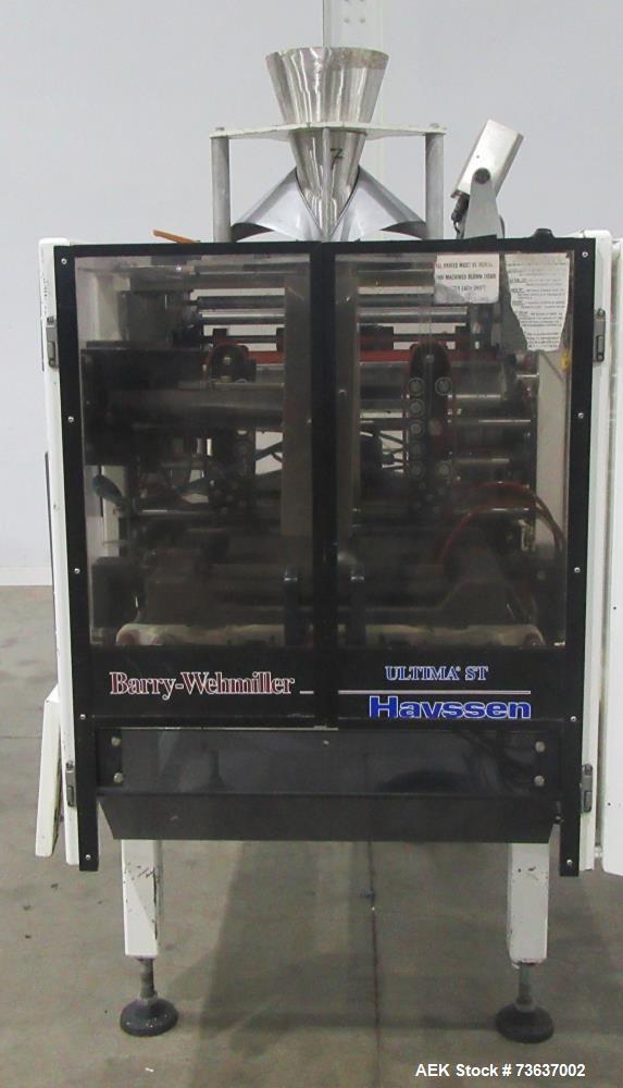 Hayssen Ultima ST VFFS Bagger with Allen Bradley PLC Controls