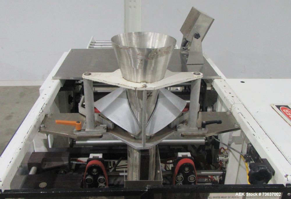 Hayssen Ultima ST VFFS Bagger with Allen Bradley PLC Controls