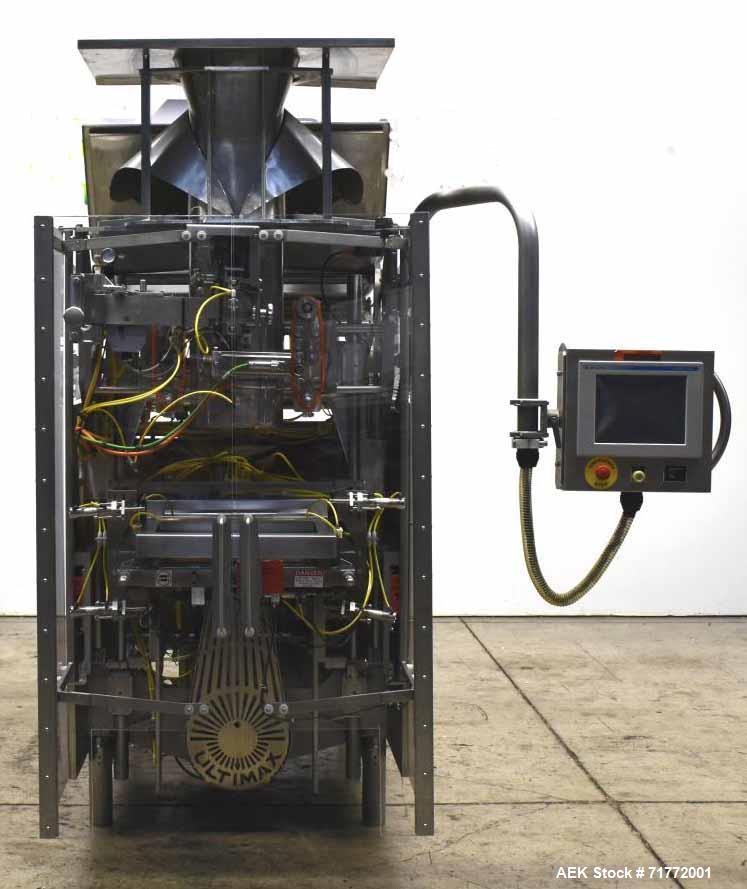 Used Hayssen Ultimax CM-15 HPR Continuous Motion Vertical Washdown Form Fill