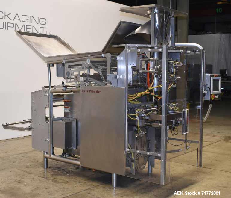 Used Hayssen Ultimax CM-15 HPR Continuous Motion Vertical Washdown Form Fill