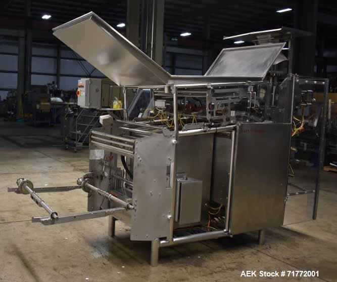 Used Hayssen Ultimax CM-15 HPR Continuous Motion Vertical Washdown Form Fill
