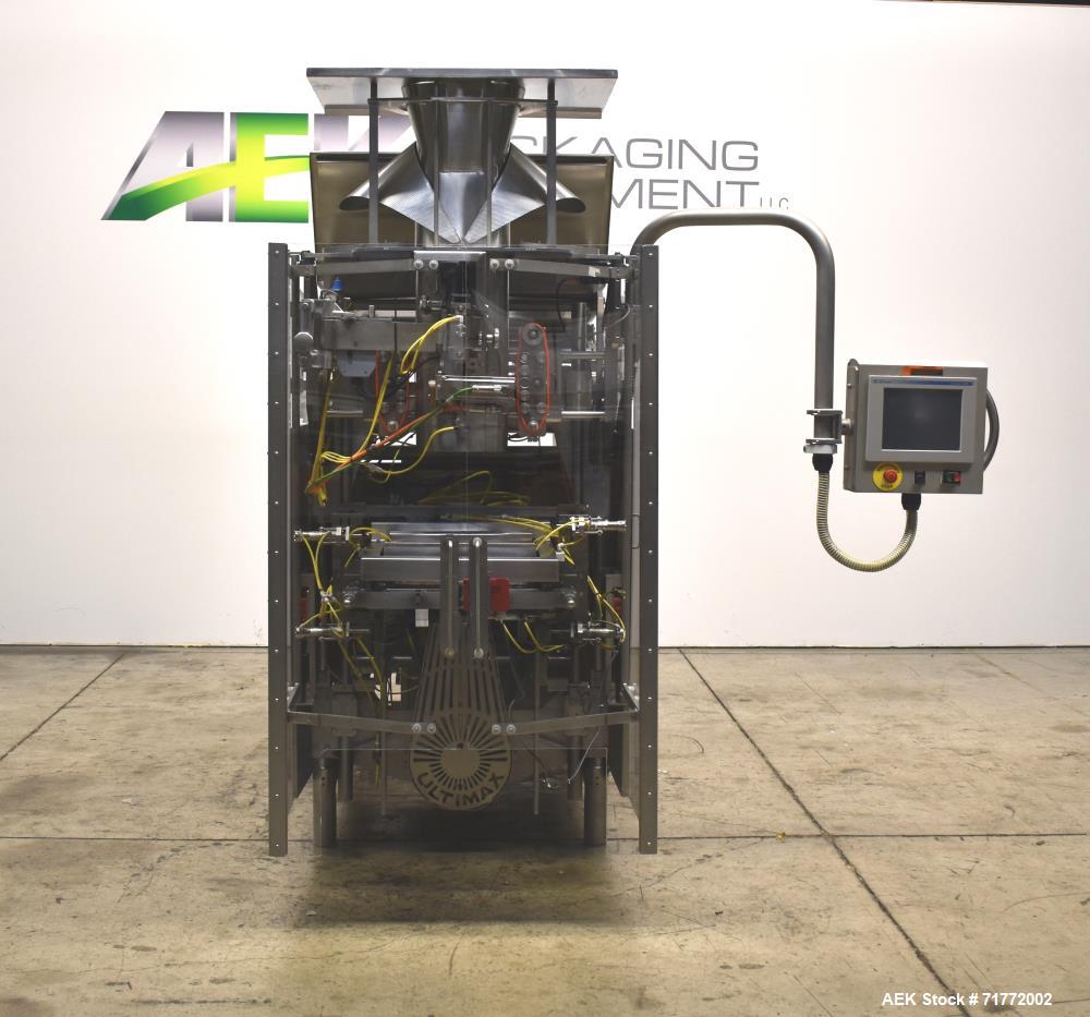 Used Hayssen Ultimax CM-15 Continuous Motion Vertical Washdown Form Fill Seal B