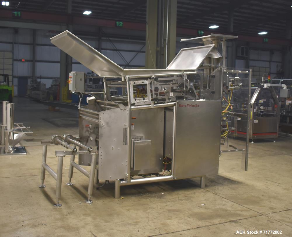 Used Hayssen Ultimax CM-15 Continuous Motion Vertical Washdown Form Fill Seal B