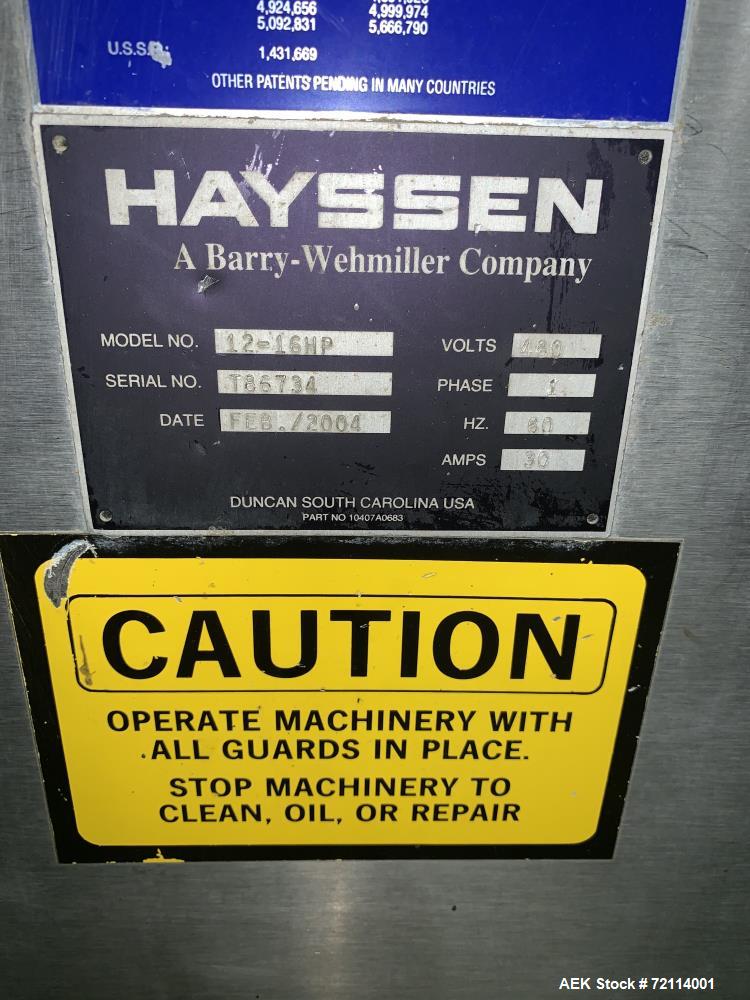 Used Hayssen Form and Fill Vertical Packager