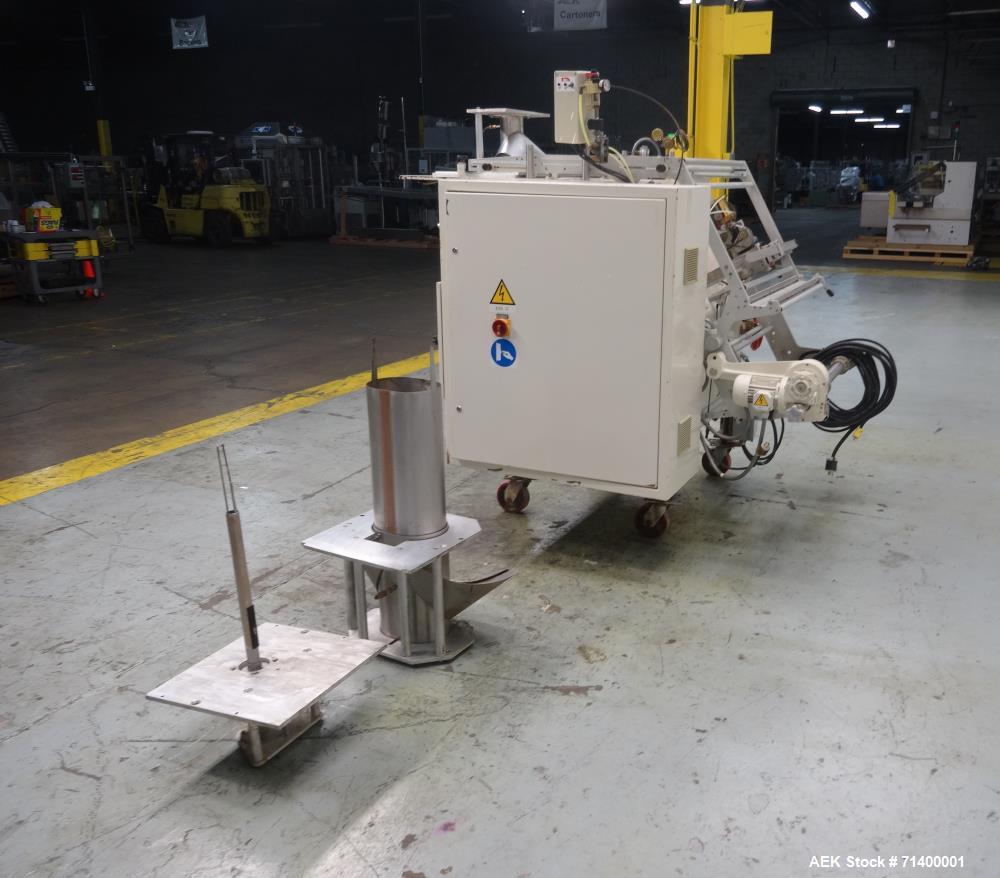 Used Ilapak Vegatronic Model VT400S Gas Flush, Hot Stamp, Gusseting Attachment