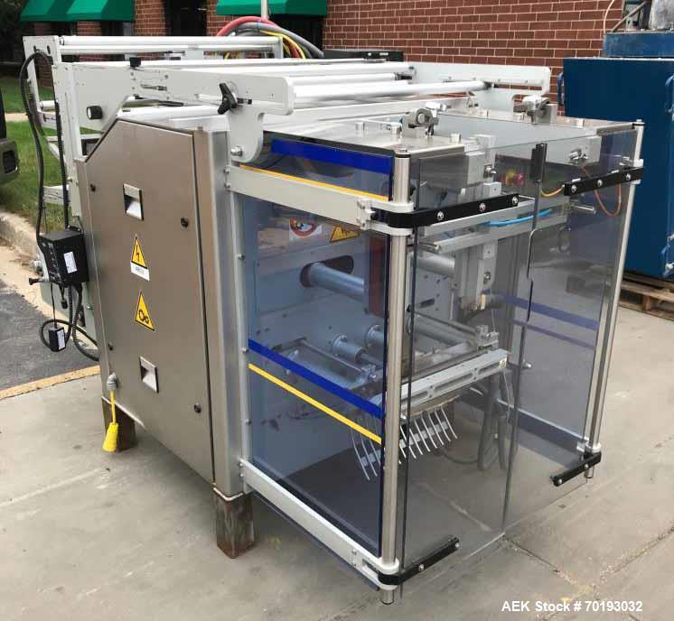Used Ilapak Vegatronic 1000 Stainless Steel Vertical Form Fill Seal