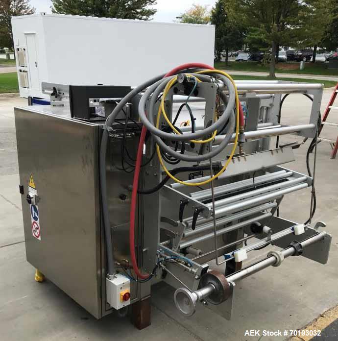 Used Ilapak Vegatronic 1000 Stainless Steel Vertical Form Fill Seal