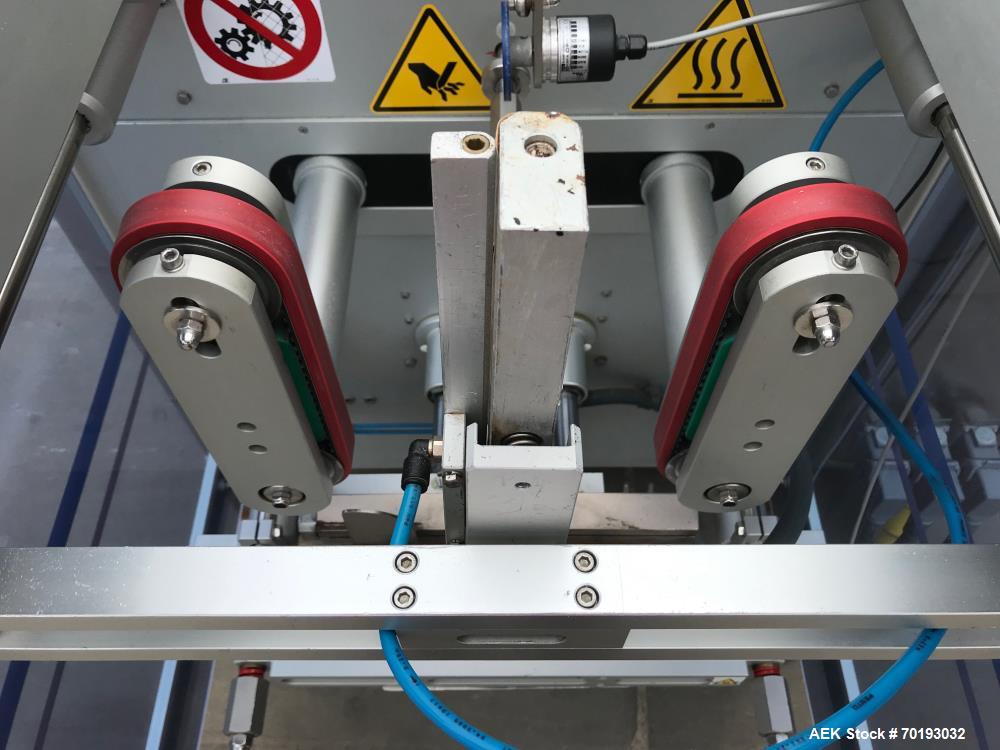 Used Ilapak Vegatronic 1000 Stainless Steel Vertical Form Fill Seal