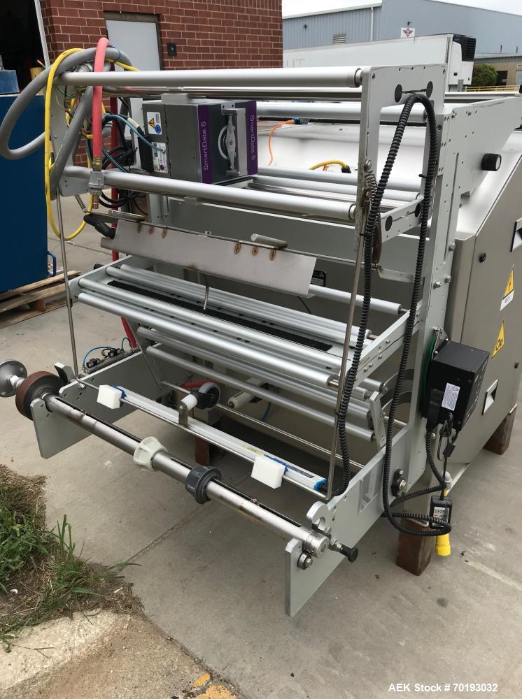 Used Ilapak Vegatronic 1000 Stainless Steel Vertical Form Fill Seal