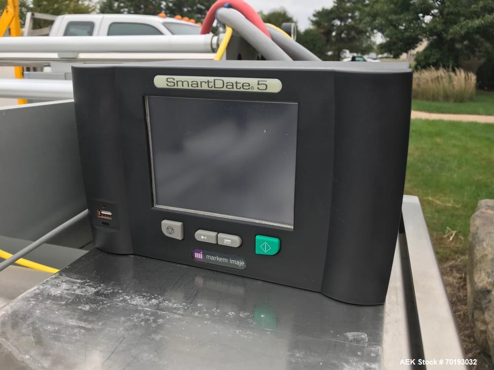 Used Ilapak Vegatronic 1000 Stainless Steel Vertical Form Fill Seal