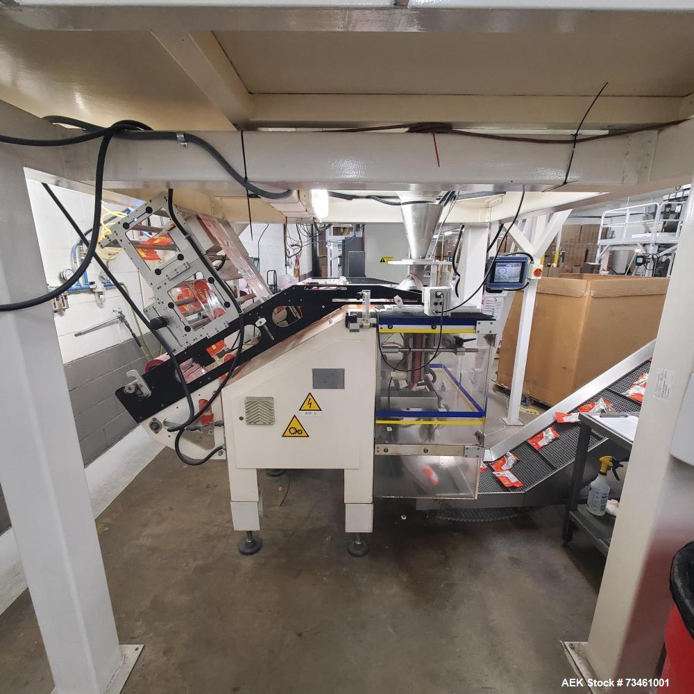 Used Ilapak VT-500 VFFS Machine – Up to 120 BPM, 270mm Bag Width, Auger Filler & Date Coder