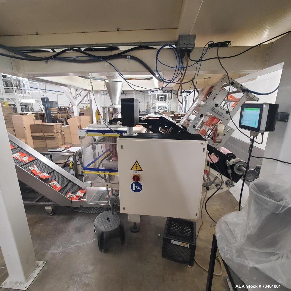 Used Ilapak VT-500 VFFS Machine – Up to 120 BPM, 270mm Bag Width, Auger Filler & Date Coder