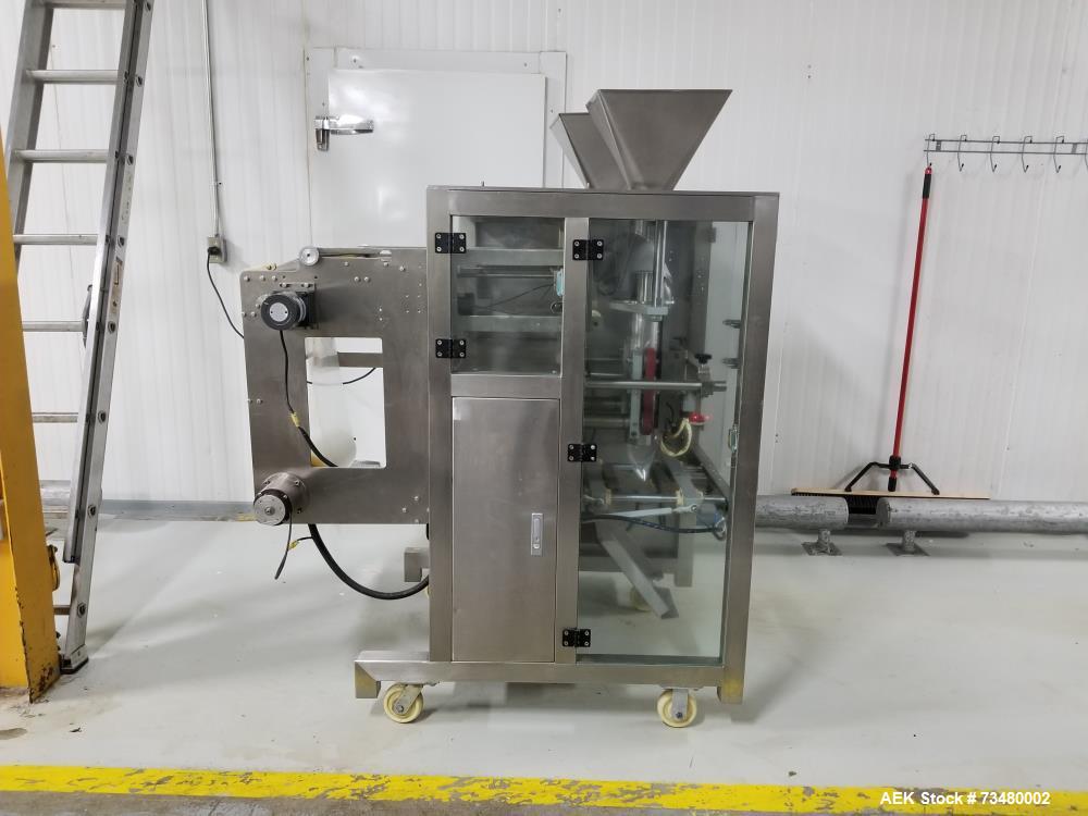 Used JDA Model 520 VFFS Machine – Stainless Steel, Up to 60 BPM, 4–12” Bags, Powder Packaging