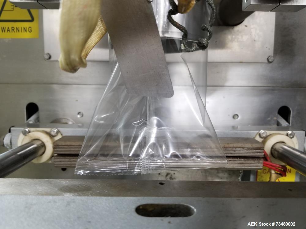 Used JDA Model 520 VFFS Machine – Stainless Steel, Up to 60 BPM, 4–12” Bags, Powder Packaging