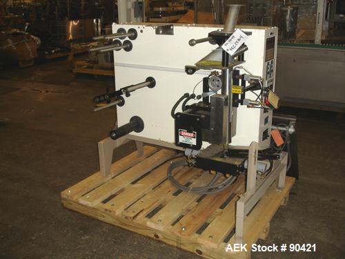 Used Key Pak V-Series Flat Bottom Gussetting Vertical Form/Fill/Seal Machine, M
