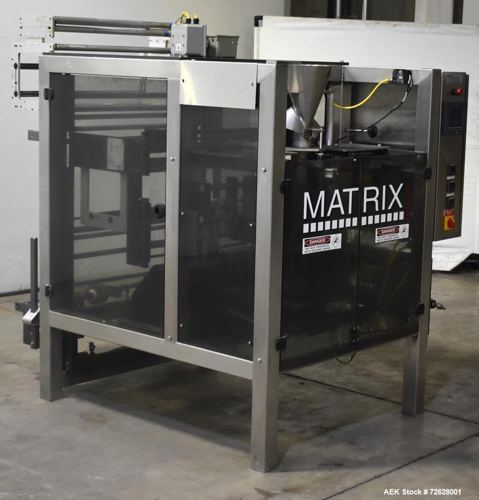 Used- Matrix Vertical Form, Fill and Seal Machine