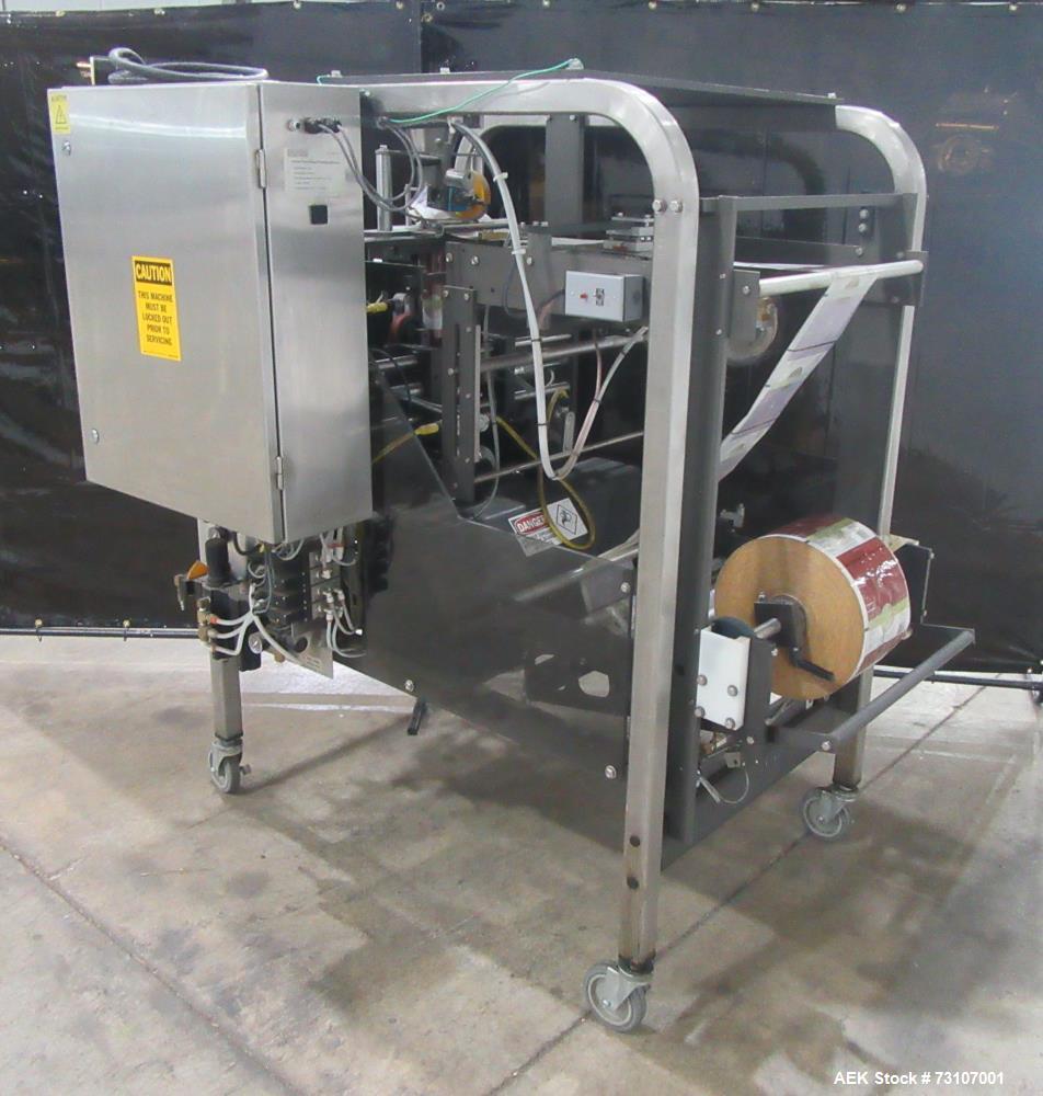 Used Matrix Model 916R Vertical Form Fill Seal Machine – 70 CPM, Snack Food Ready