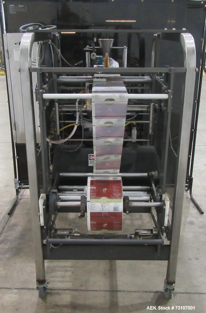 Used Matrix Model 916R Vertical Form Fill Seal Machine – 70 CPM, Snack Food Ready