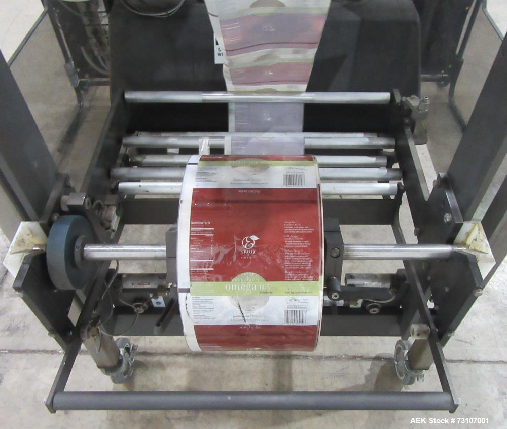Used Matrix Model 916R Vertical Form Fill Seal Machine – 70 CPM, Snack Food Ready