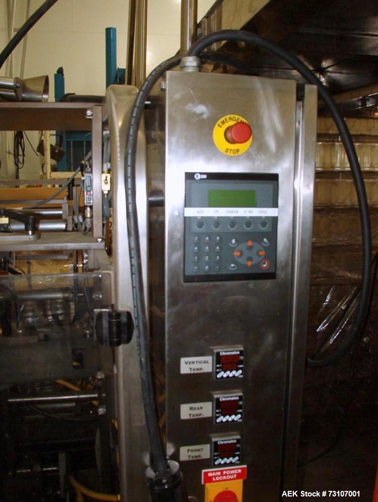 Used Matrix Model 916 Vertical Form Fill Seal Machine – 70 CPM, Snack Food Ready