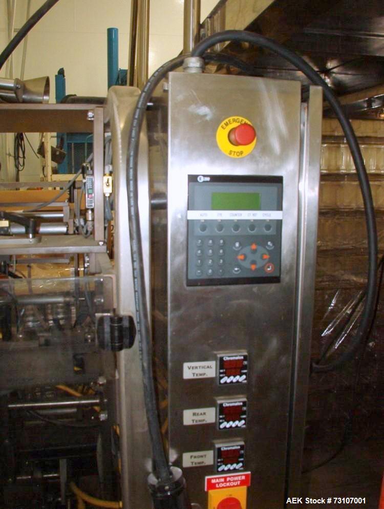Used Matrix Model 916 Vertical Form Fill Seal Machine – 70 CPM, Snack Food Ready