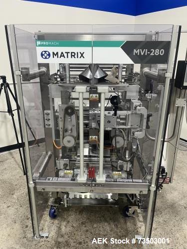New Matrix MVI-280 Vertical Form Fill Seal (VFFS) Machine | Up to 140 BPM