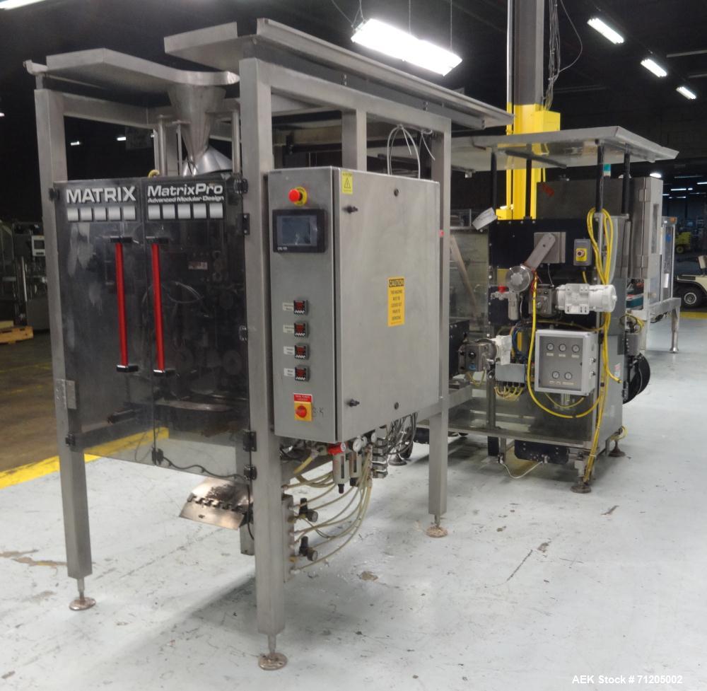Used Matrix Model MatrixPro Vertical Form, Fill and Seal Machine