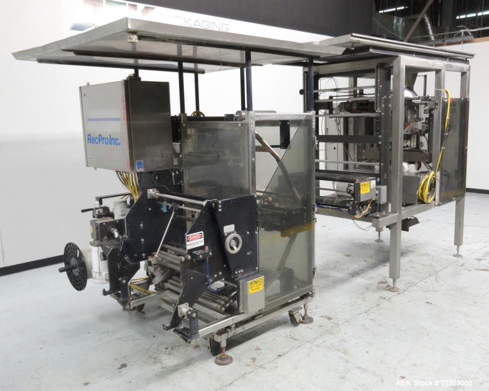 Used Matrix Model MatrixPro Vertical Form, Fill and Seal Machine