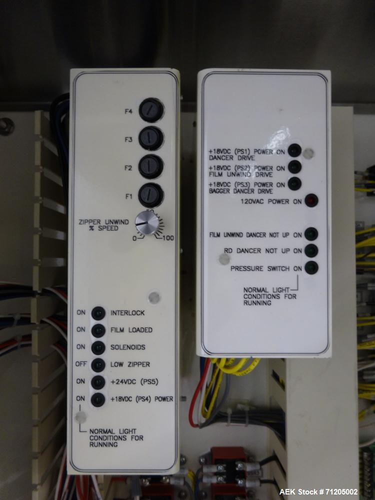 Used- Matrix Model MatrixPro Vertical Form, Fill and Seal Machine