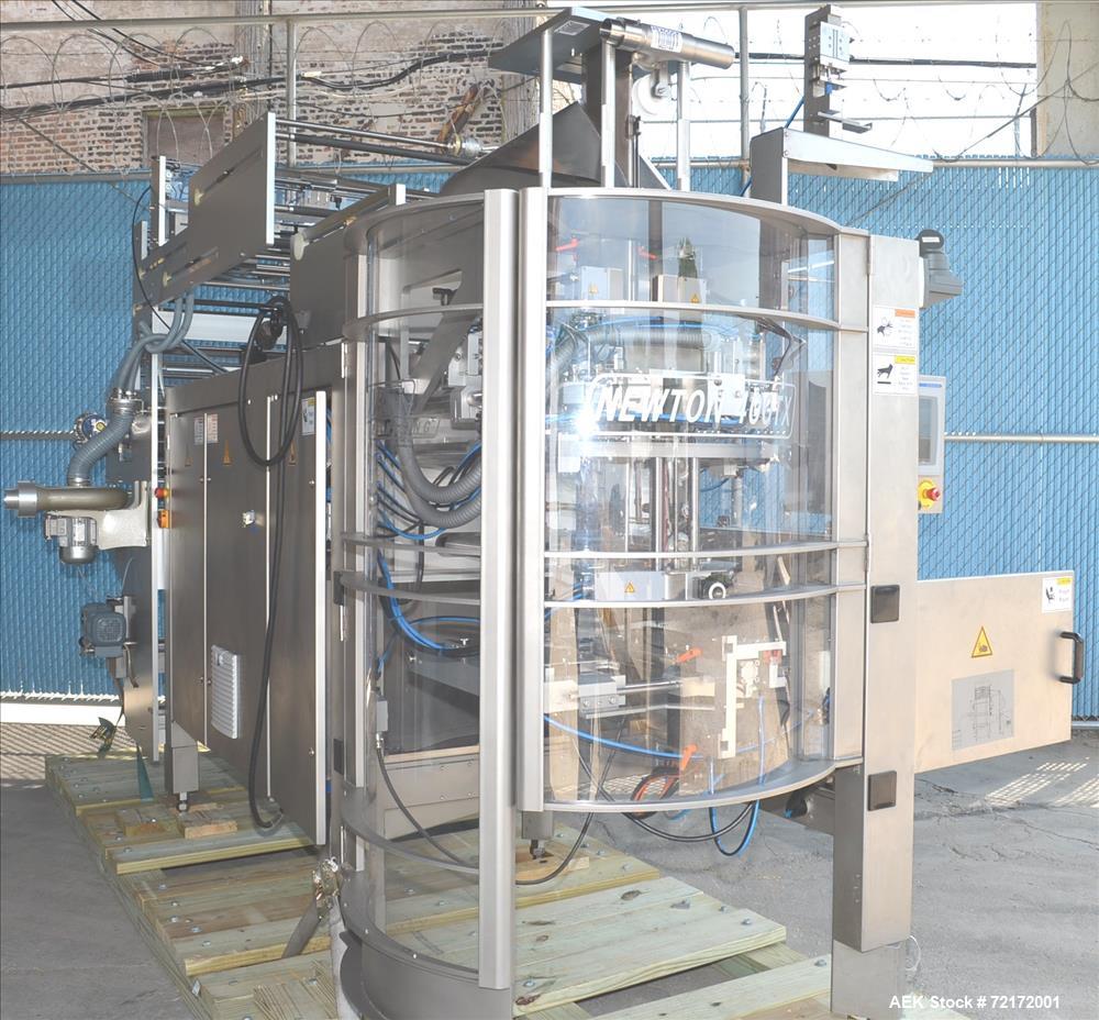 Used UVA Packaging Vertical Form, Fill, and Seal Machine, Model N400TX