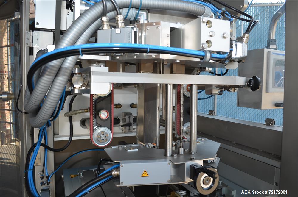 Used UVA Packaging Vertical Form, Fill, and Seal Machine, Model N400TX