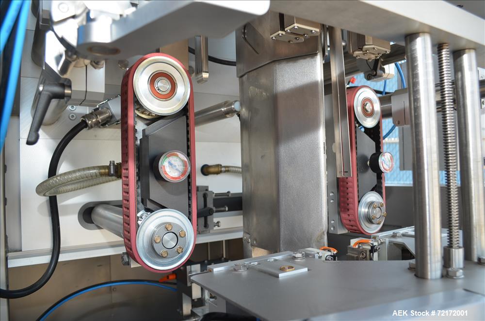Used UVA Packaging Vertical Form, Fill, and Seal Machine, Model N400TX