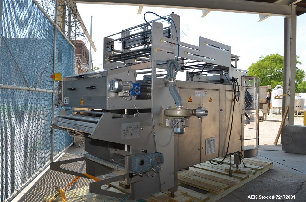 Used UVA Packaging Vertical Form, Fill, and Seal Machine, Model N400TX