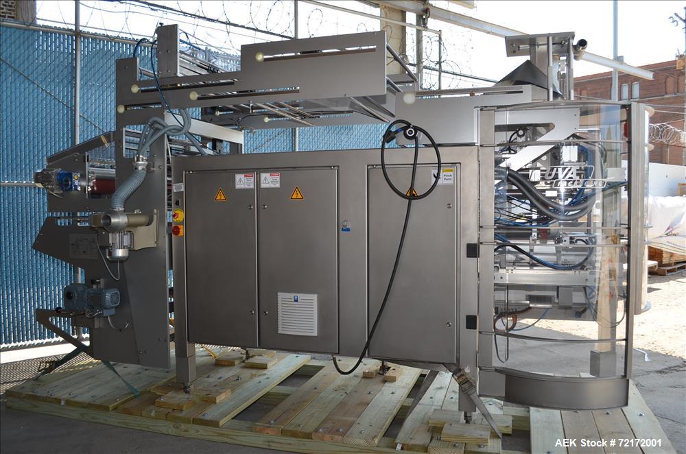 Used UVA Packaging Vertical Form, Fill, and Seal Machine, Model N400TX