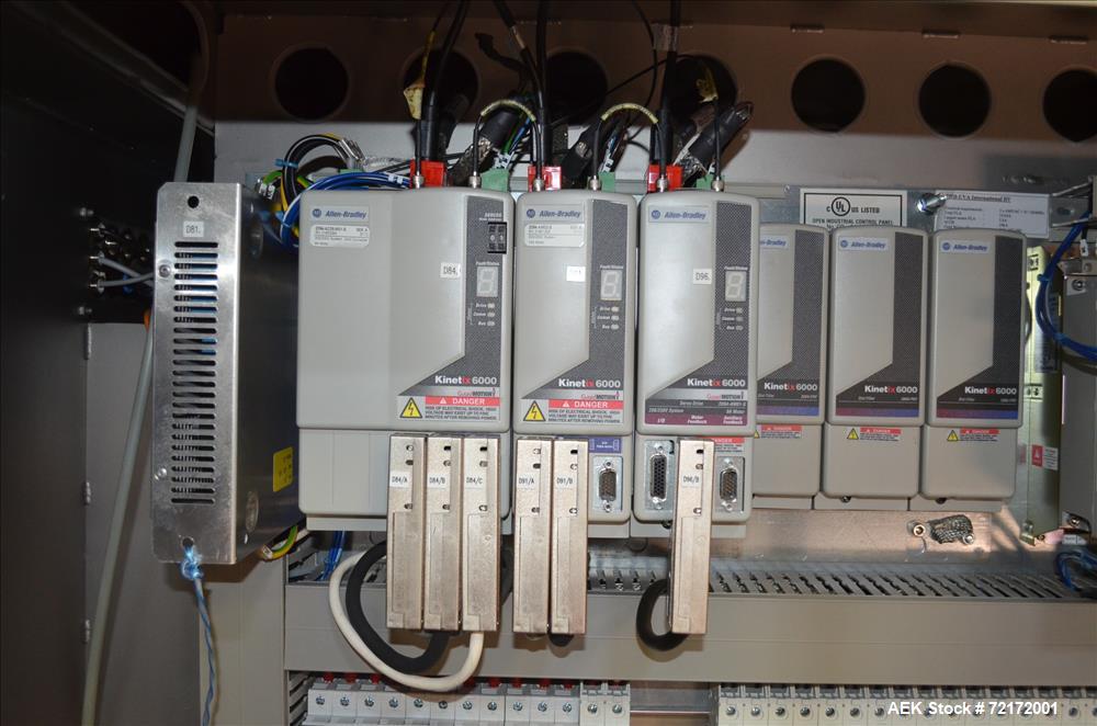 Used UVA Packaging Vertical Form, Fill, and Seal Machine, Model N400TX