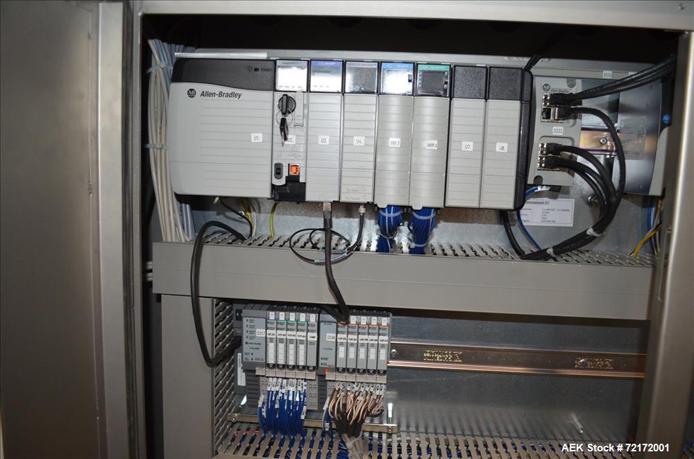 Used UVA Packaging Vertical Form, Fill, and Seal Machine, Model N400TX