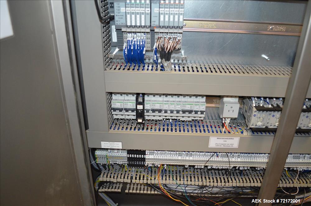 Used UVA Packaging Vertical Form, Fill, and Seal Machine, Model N400TX
