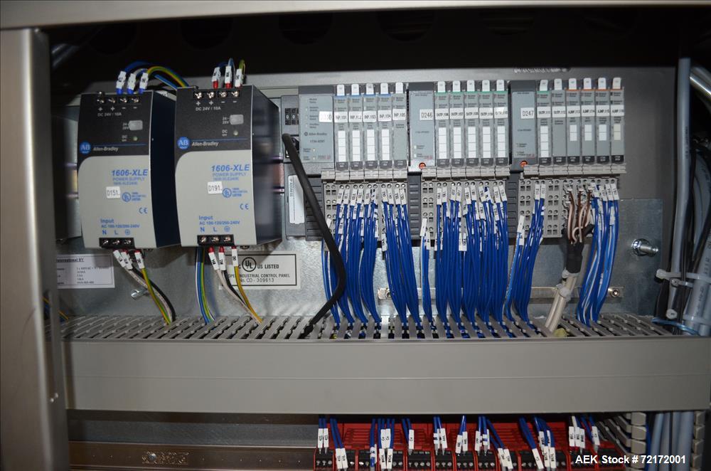 Used UVA Packaging Vertical Form, Fill, and Seal Machine, Model N400TX