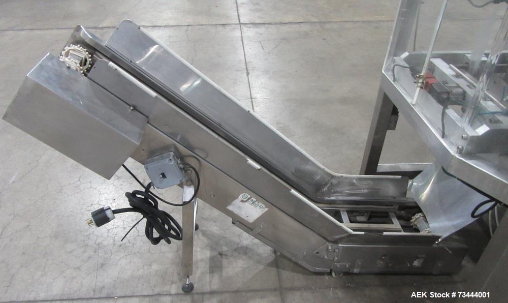 Used Ohlson VFFX-7311 VFFS Bagger – Up to 100 BPM, Stainless Steel for Sale