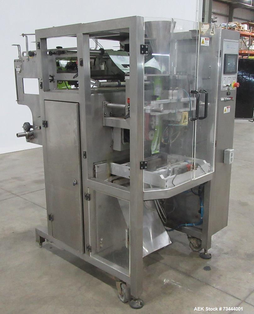 Used Ohlson VFFX-7311 VFFS Bagger – Up to 100 BPM, Stainless Steel for Sale