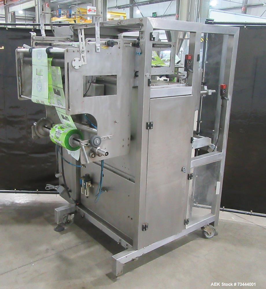 Used Ohlson VFFX-7311 VFFS Bagger – Up to 100 BPM, Stainless Steel for Sale