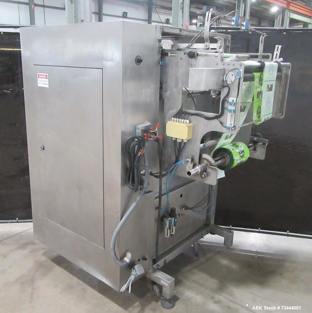 Used Ohlson VFFX-7311 VFFS Bagger – Up to 100 BPM, Stainless Steel for Sale