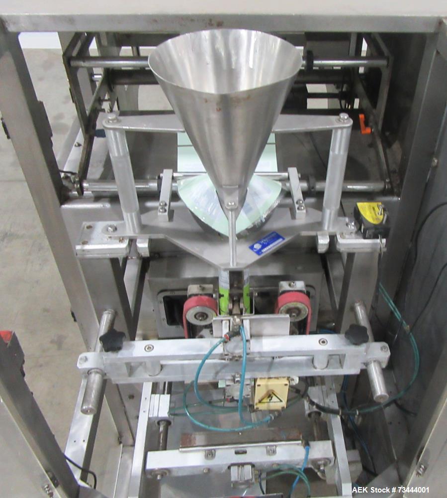 Used Ohlson VFFX-7311 VFFS Bagger – Up to 100 BPM, Stainless Steel for Sale