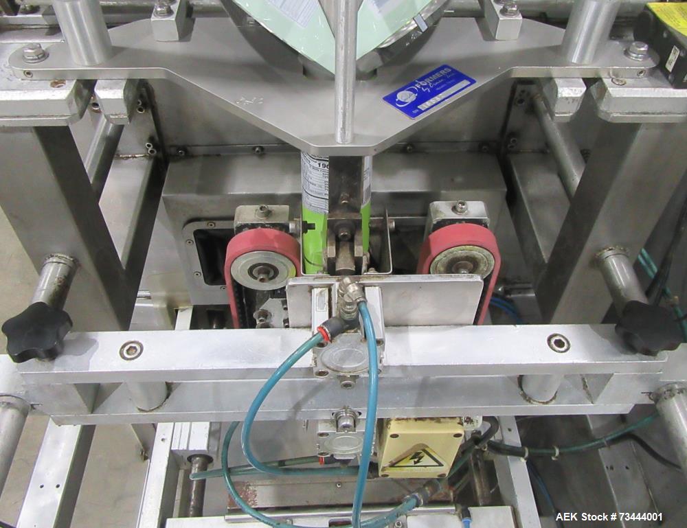 Used Ohlson VFFX-7311 VFFS Bagger – Up to 100 BPM, Stainless Steel for Sale