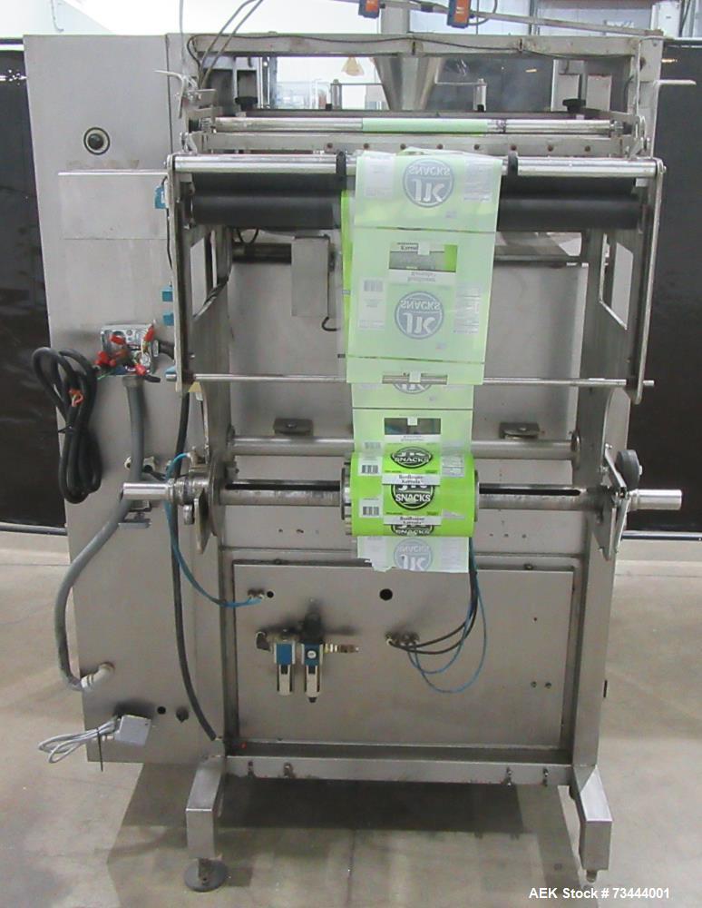 Used Ohlson VFFX-7311 VFFS Bagger – Up to 100 BPM, Stainless Steel for Sale