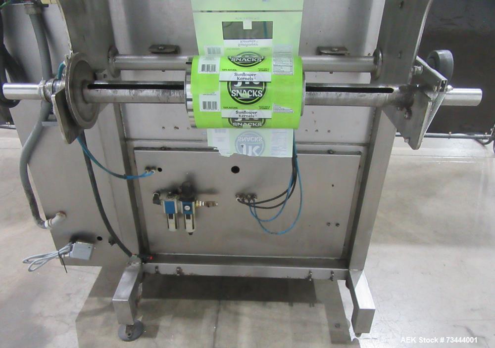 Used Ohlson VFFX-7311 VFFS Bagger – Up to 100 BPM, Stainless Steel for Sale