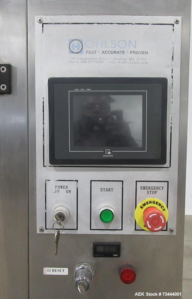 Used Ohlson VFFX-7311 VFFS Bagger – Up to 100 BPM, Stainless Steel for Sale