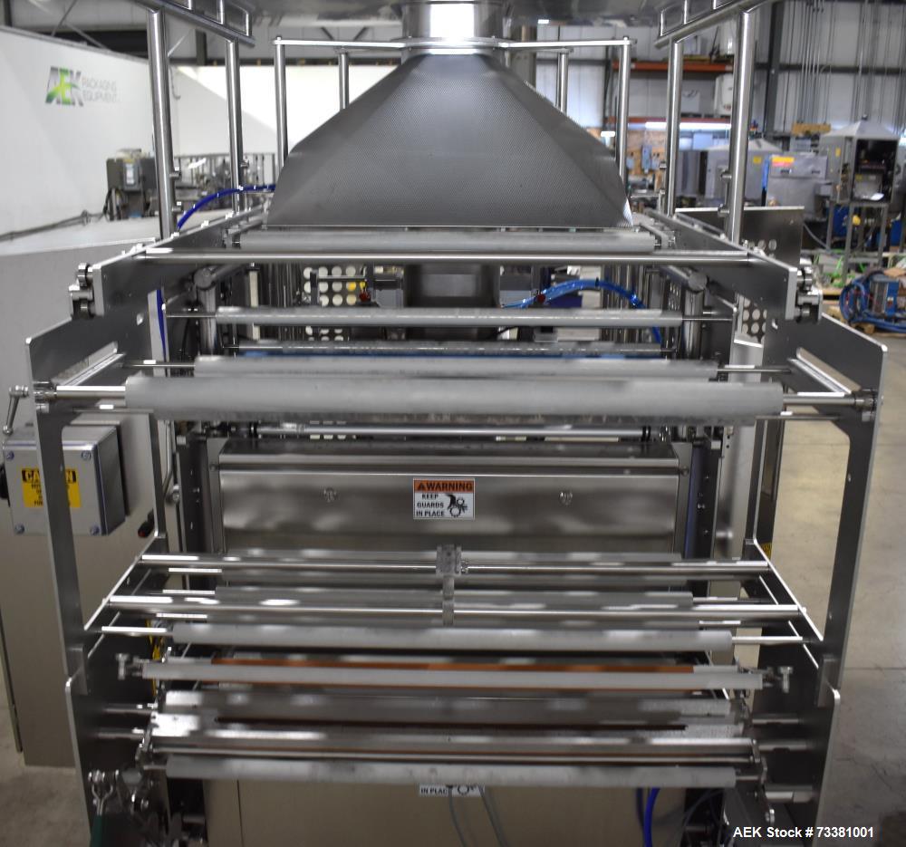 Used Pacmac 2015B Vertical Washdown Form Fill & Seal Machine – PLC Controlled