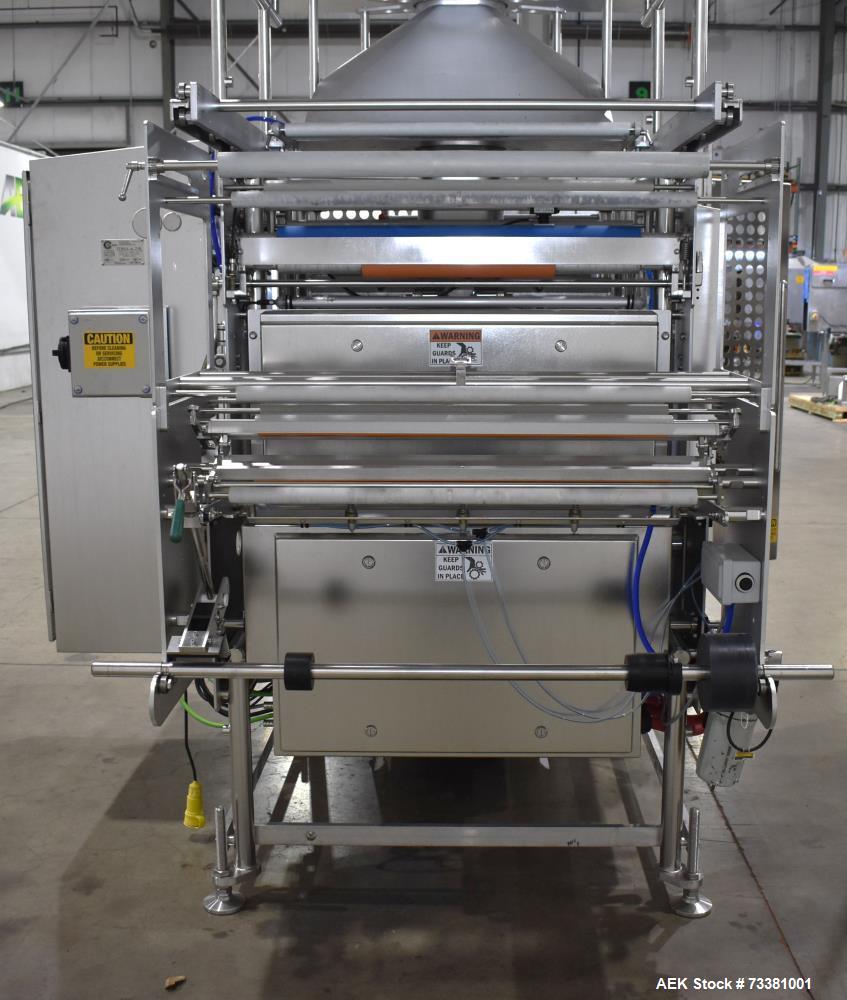 Used Pacmac 2015B Vertical Washdown Form Fill & Seal Machine – PLC Controlled